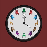 Chair clock - 04:00 PM