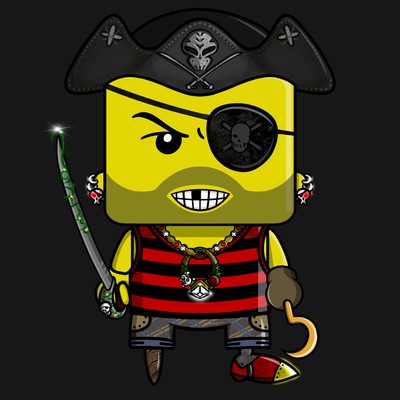 MiniBrix #9974 - Dread Pirate