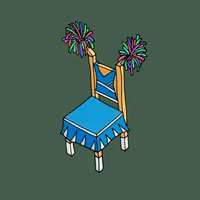 Cheerleader chair