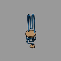 M Blue pipe chair chair