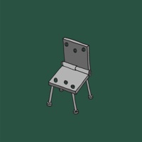  Small steel hinge chair