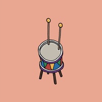 Bass drum chair