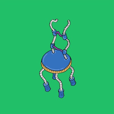Booster legs chair