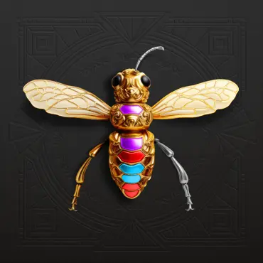 WAX Bee 032435