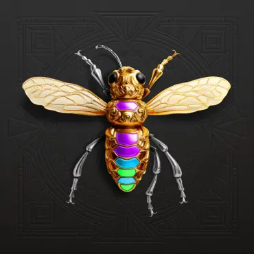 WAX Bee 042734