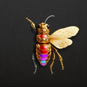 WAX Bee 010474