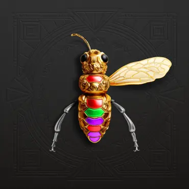 WAX Bee 043606
