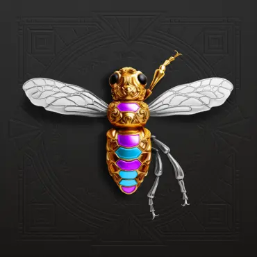 WAX Bee 042458