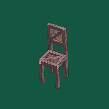 Wood chair